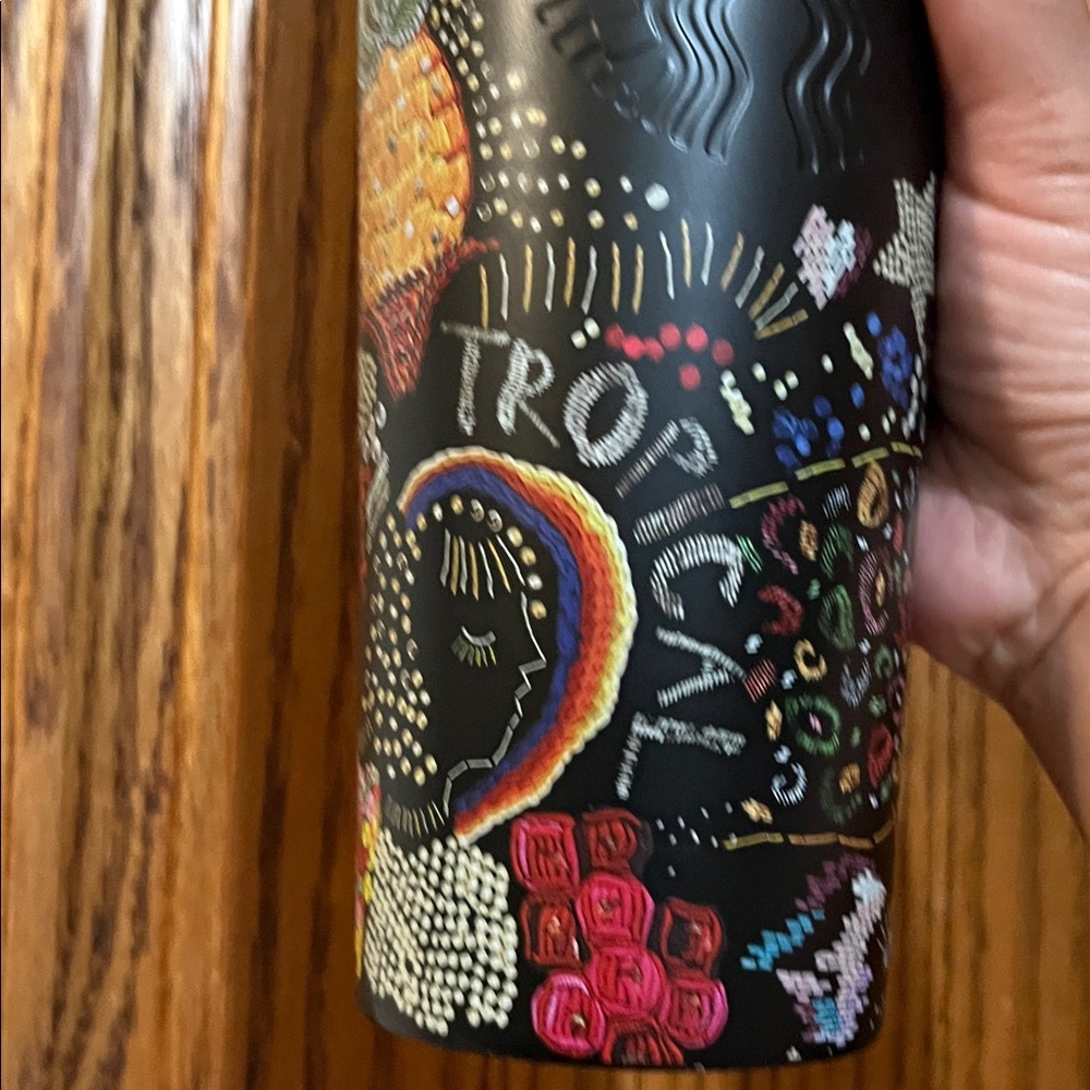 FARM Rio Starbucks | Artistic Black Tumbler - Picture 6 of 9